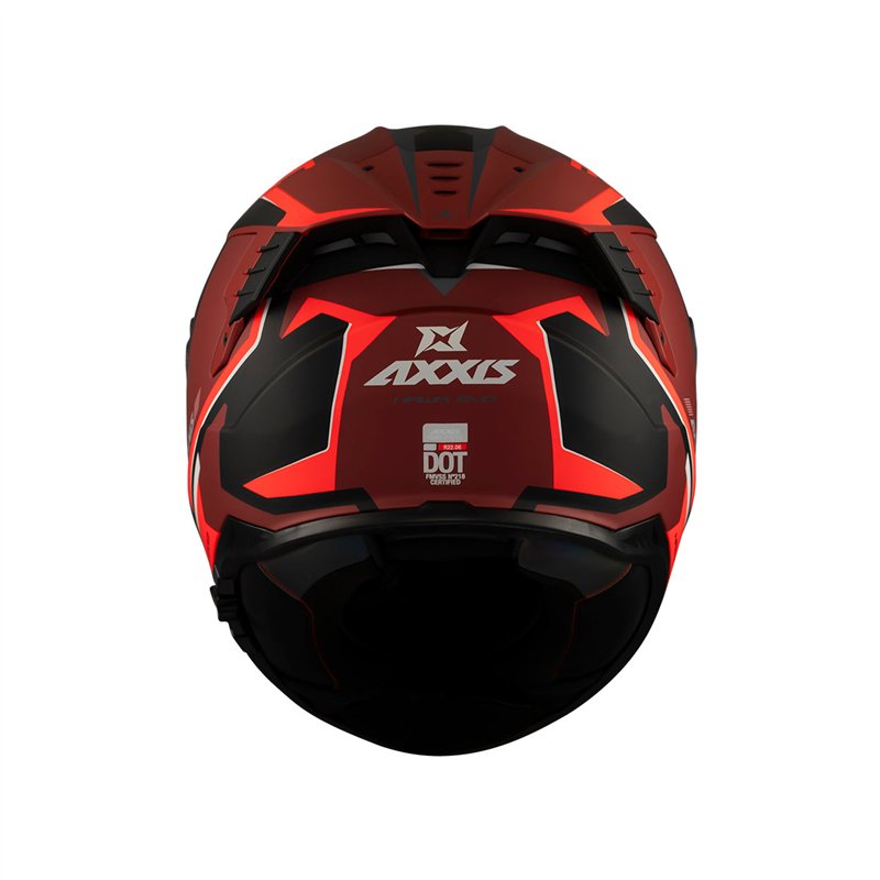 CASCO AXXIS HAWK SV EVO TITAN B5 ROJO MATE CASCO AXXIS HAWK SV EVO TITAN B5 ROJO MATE